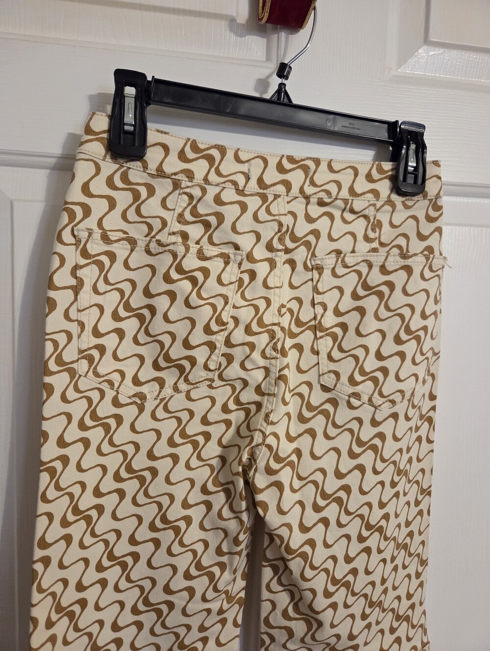 Free People Patterned Flare Jeans Size 27, NWT - Picture 9 of 13